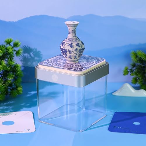2027 3D Paper Carving Desk Calendar With LED Light - Image 4