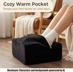 Keep Warm Foot Stool Foot Rest for Under Desk At Work - Image 4