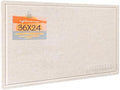 Felt Bulletin Board 36x24 inches, Decorative Pin Board for Home & Office by Lightomorrow
