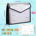 Motipuns 14 Pack K-12 School Memory Box Back to School, Black - Image 3