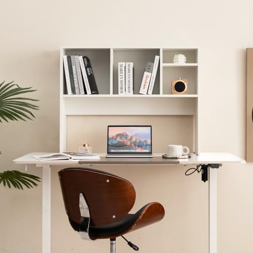 Desktop Bookshelf, 3-Tier Wood Countertop Bookcase with 5 Shelves - Image 2