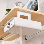 VIVO White 12 x 14 inch Under Desk Drawer, DESK-AC03L-W - Image 5