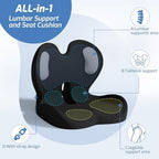 Seat Cushion,Memory Foam Chair Cushion for Office and Car - Image 3