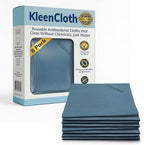 Antibacterial Reusable Cleaning Cloths, Silver-Embedded, 8 Pack by KleenCloth