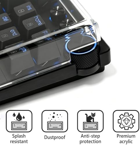 Geekria Acrylic Keyboard Dust Cover for Razer Huntsman V3 Pro TKL 8KHz - Image 2