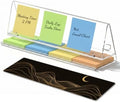 NIUBEE Monitor Memo Board Holder, Sticky Note Holder Acrylic for Desk by NIUBEE