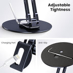 Tablet Stand Holder for iPad, Adjustable with 360 Rotating Base for Desk - Image 4