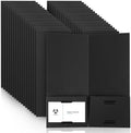 Henoyso 100 Pcs 4 x 9 Inch Mini Presentation Folders 2 Pocket, Black by Henoyso