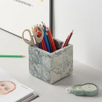 Real Luxurious Natural Marble Toothbrush Holder & Makeup Brush Organizer - Image 6