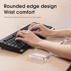 Clear Acrylic Keyboard Wrist Rest,Mechanical Keyboards Ergonomic Palm Rest - Image 2