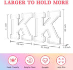13.8" Acrylic Letter Charcuterie Tray,Fillable Alphabet Box (Letter K) - Image 2