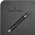 Gallaway Leather Desk Mat,Desk Writing Pad - Office Desk Pad, Medium 24" x 14" Gray, Desk Mats on Top of Desks, Gift Ready Elegant Computer Desk Mat Desk Cover Desk Pad Protector PU Leather - Image 6