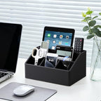 Desk Organizer Caddy Nightstand Organizer Desk Caddy Remote Holder - Image 5