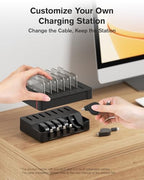 SooPii HomeHub H1 60W Charging Station for Multiple Devices, Black - Image 6