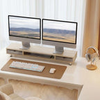 Fenge Desk Pad Mat for Home & Office, 31.5” x 15.7”, Taupe - Image 7