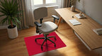Rhino Mats, Rhino Hide Chair Mat (Lip Option), Office Computer Chair Mat for Hardwood, Tile, Laminate, Concrete and Vinyl Floors, Anti-Slip (Red, 48”x60”-Rectangle) - Image 3