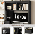 Desk Hutch Shelf, Desktop Shelf Organizer 37 inch Wide Desktop - Image 3