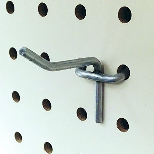1" Peg Hooks, Pegboard Display Panel Hangers - 100 Pack by STOREFIXTURESDIRECT
