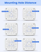 Universal Security Camera Junction Box, CCTV Hide Cable Concealment Box - Image 6