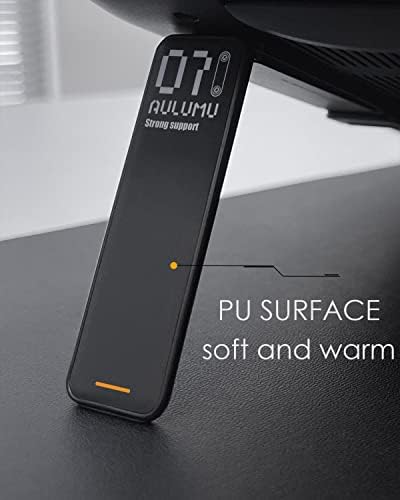 Aulumu G07 Pop Up Leg Stands Laptop, Super Portable Cooling Laptop Stand, Ergonomic Laptop Riser Lift for Desk for MacBook, All Laptops, Tablets, 8-20'', Black - Image 6