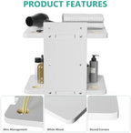 WALI 2 Tier Floating TV Wall Shelf for Projector, DVD Player - Image 5