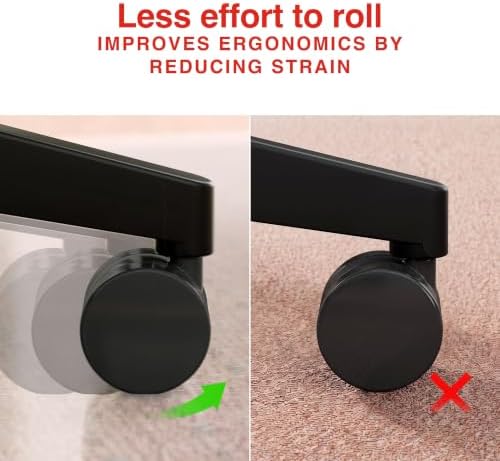 Staples Office Chair Mat with Lip, Low-Pile Carpet, 48" x 36" - Image 7