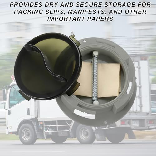Timtin 6 Pcs Plastic Truck and Trailer Registration Holder Kit - Image 5