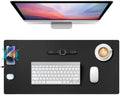 Dual Wireless Charging Mouse Pad, Magnetic 15W, Black by Hi-HONX
