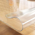 LovePads Frosted Table Cover Protector 38 x 96 in, 1.5mm Thick Plastic Mat by LovePads