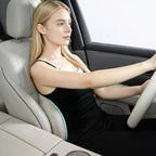 Lumbar Pillow for Car, 2 Pack Lower Back Support (Off-White) - Image 7
