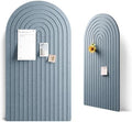 Fluxynara Large Arched Felt Bulletin Board 47.2''×25.5'', Coastal Haze by FLUXYNARA