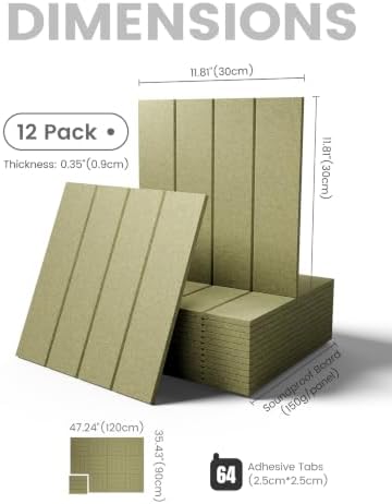 Fluxynara Felt Bulletin Board & Cork Board Alternative, Olive Green - Image 2