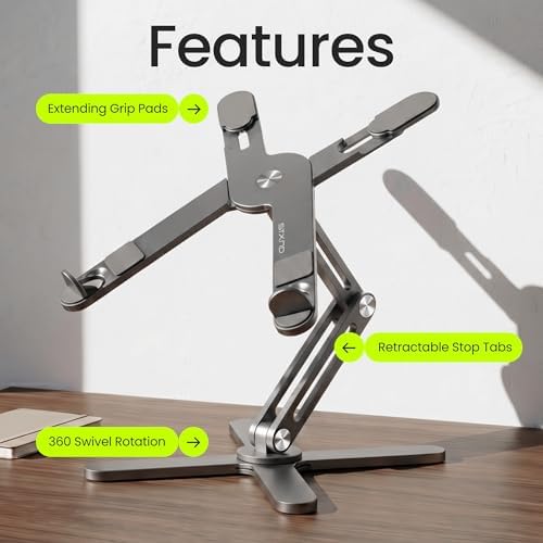 Model-X 2.0 Laptop Stand, Laptop Stand for Desk Adjustable Height - Image 3