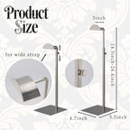 Handbag Display Stand - Set of 3 Purse Display Stand Stainless Steel Jewelry Organizer Stand Table Hanging Hook Stands Adjustable Height for Home Store Boutique Counter - Image 4