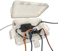Flemoon Large Outdoor Electrical Box, IP54 Waterproof Extension Cord Cover by FLEMOON