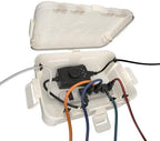 Flemoon Large Outdoor Electrical Box, IP54 Waterproof Extension Cord Cover by FLEMOON