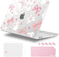 4-in-1 Hard Case for MacBook Neo 13 (A3404), Rabbits & Stars & Bows by WelcomeViseNewitems