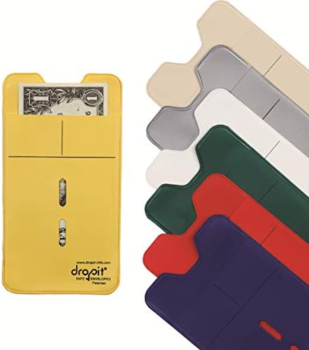 UBICON Reusable Vinyl Safe Deposit Envelope, Multi Color, Size 49 by UBICON