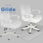 Chair Mat for Hardwood & Tile Floor, 36" x 48" Heavy Duty Office Chair Mat for Rolling Chairs Easy Glide, Anti Slip, Non-Curve, Floor Protector for Home Office - Image 5