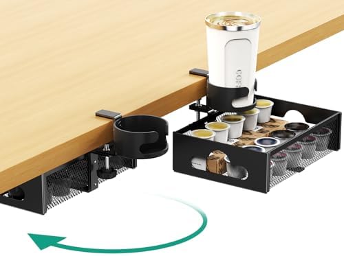 CABTE Desk Cup Holder with Drawer Organizer by CABTE