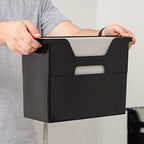 IRIS USA 6-Pack Medium Desktop File Box with Open Lid, Black - Image 7