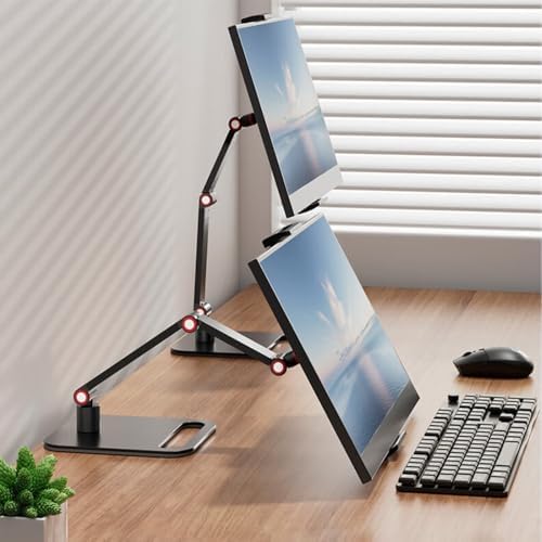 Portable Monitor Holder for 6-17.3 inch Screen Desktop Monitor Tablet Stand - Image 2