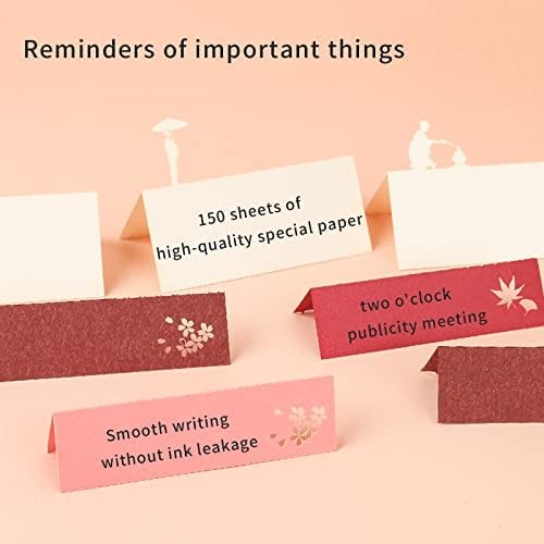 Shimizu Temple Japan 3D Paper Note Three-Dimensional Memo Pad Sticky Notes Paper Bookmark Pen Holder Creative Birthday Gift (Yellow) - Image 3