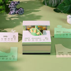 3D Art Calendar Memo Pad 2027,Desk Time Piece Calendar 3D Triceratops Notepad Creative Rip Away Calendar Paper Carving Note - Image 4
