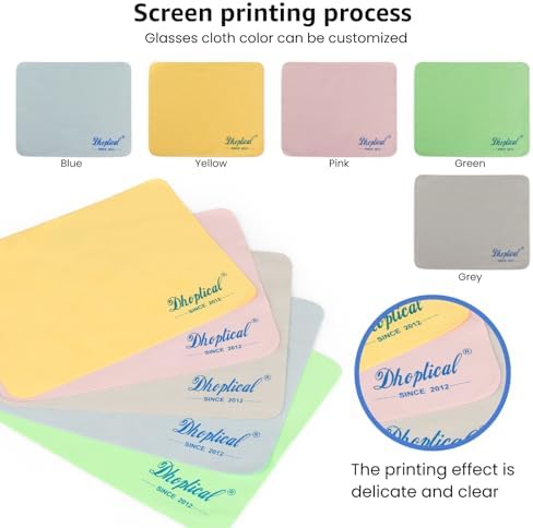 1000 Pcs Lens Cleaning Cloth Custom Logo Suede Cloth Jewelry Digital Eyeglasses Instrument Screen Cleaning Cloth Customized - Image 2