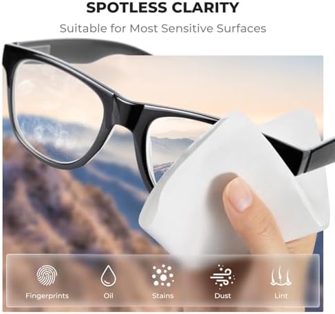 K&F CONCEPT Microfiber Lens Cleaning ClothX30,Glasses Cleaning,High Density - Image 2