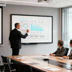 VIZ-PRO Magnetic Dry Erase Board, 72 x 40 Inches, Black Aluminium Frame - Image 6