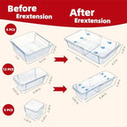 Expandable Drawer Organizer:22 Packs 3-Size Adjustable Makeup Organizer - Image 3