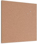 U Brands Bulletin Board Office Wall Decor, Frameless Cork Board, 24 x 24 by UBrands