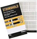 Panduit PCMB-2 Pre-Printed Wire Marker Book, Vinyl Cloth, .22 by 1.38-Inch L, A-Z, 0-15, +, -, / Legends Only by PanduitCorporation